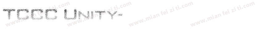 TCCC Unity字体转换